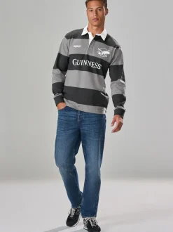 Black Guinness Rugby Shirt