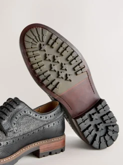 Black Heritage Brogue Shoes