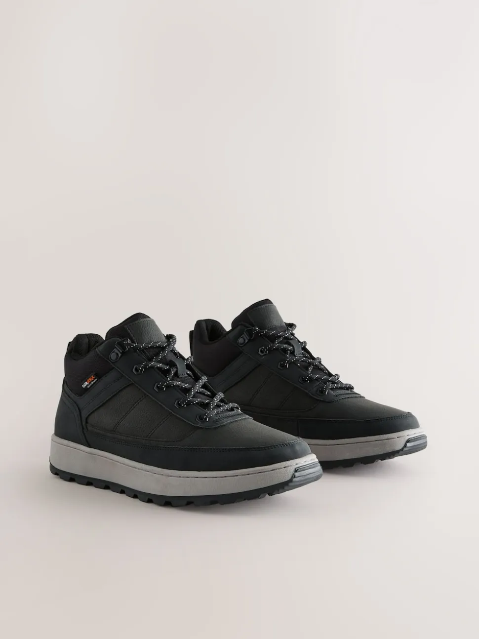 Black Hiker Style Sports Boots