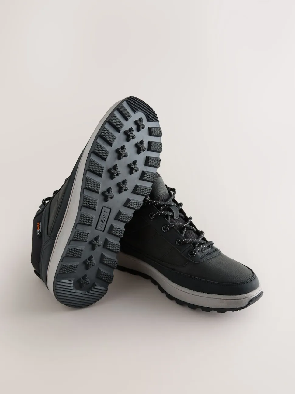 Black Hiker Style Sports Boots