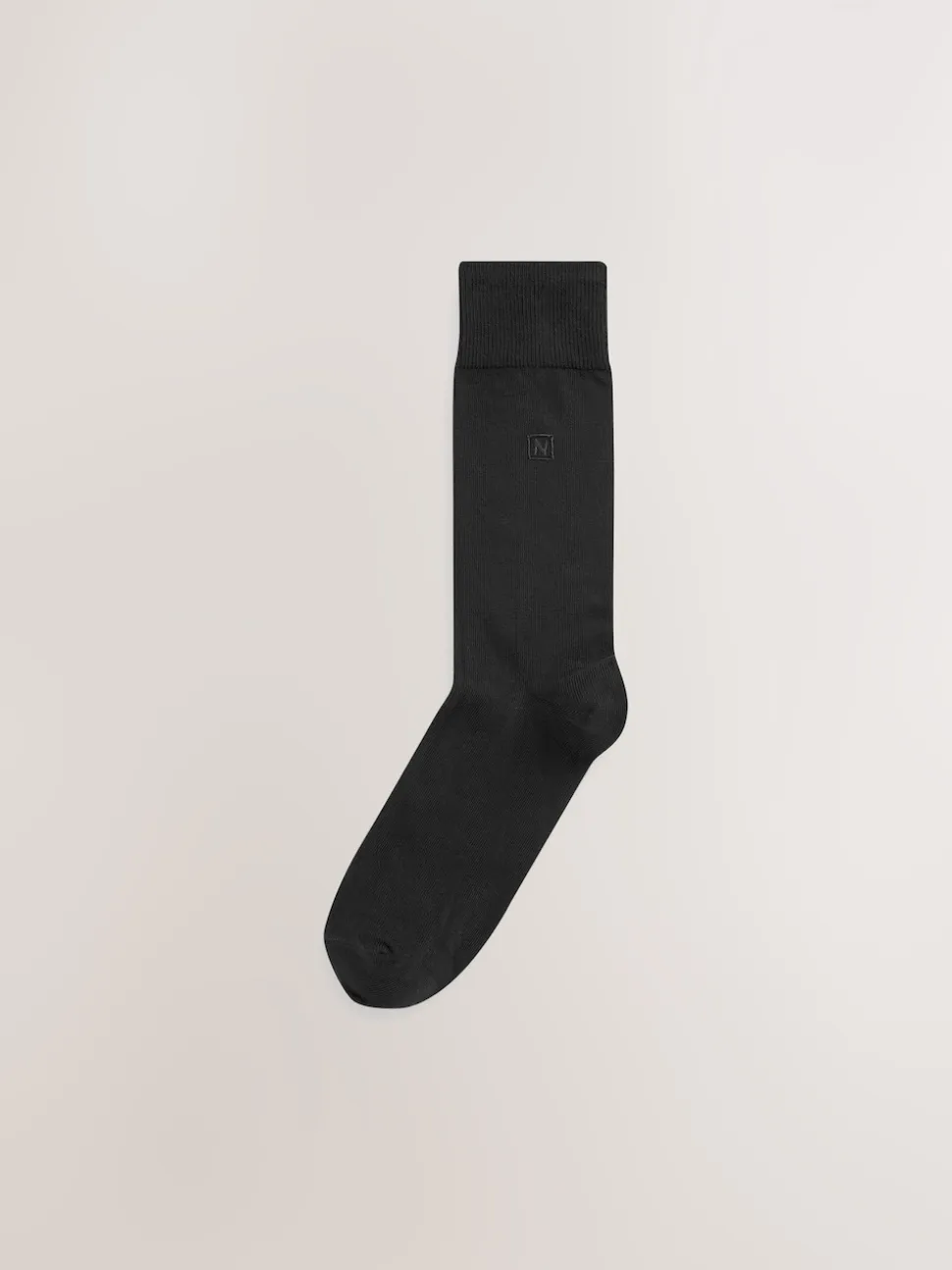 Black Logo 10 Pack Embroidered Lasting Fresh Socks