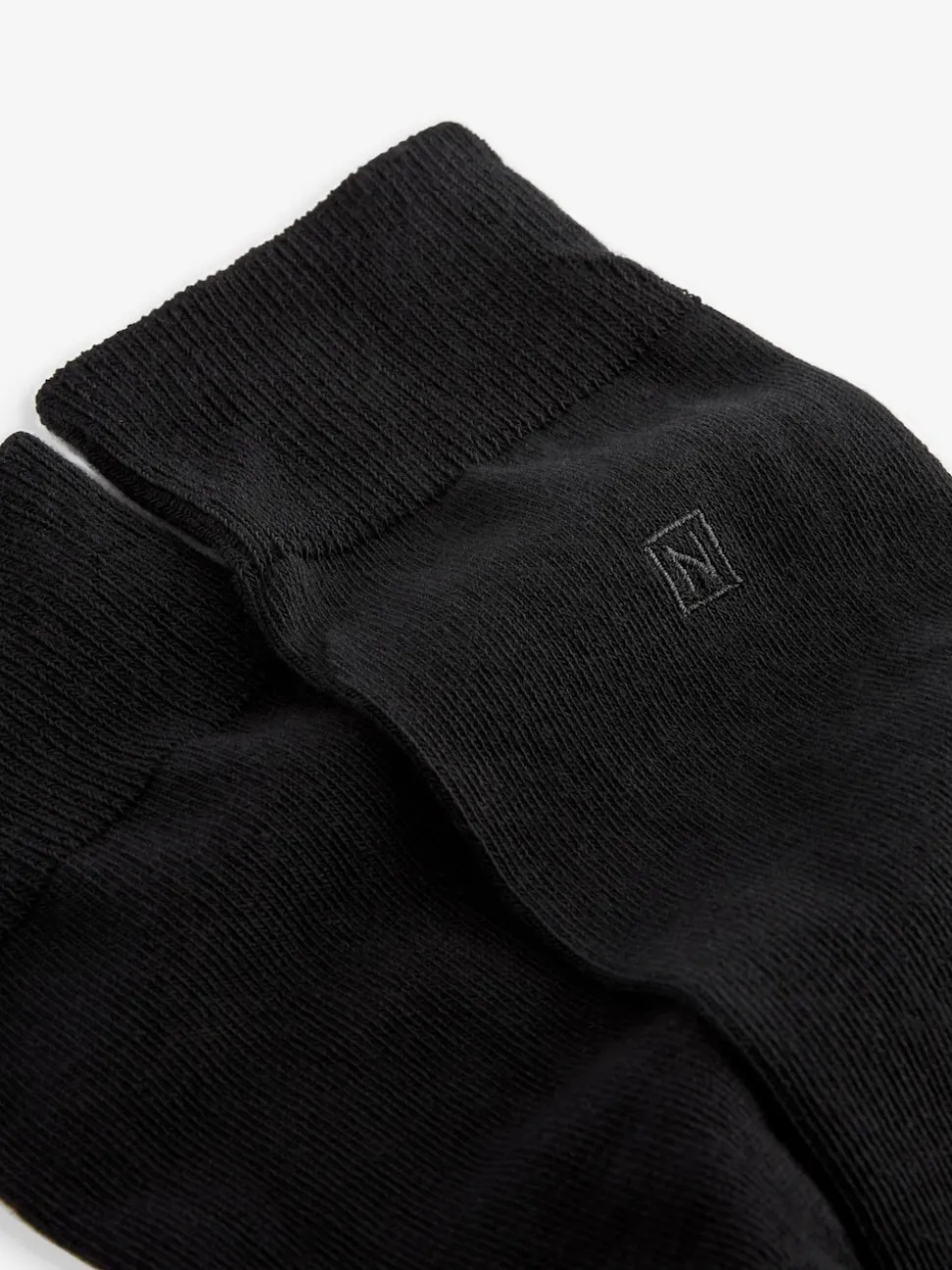 Black Logo 15 Pack Embroidered Lasting Fresh Socks