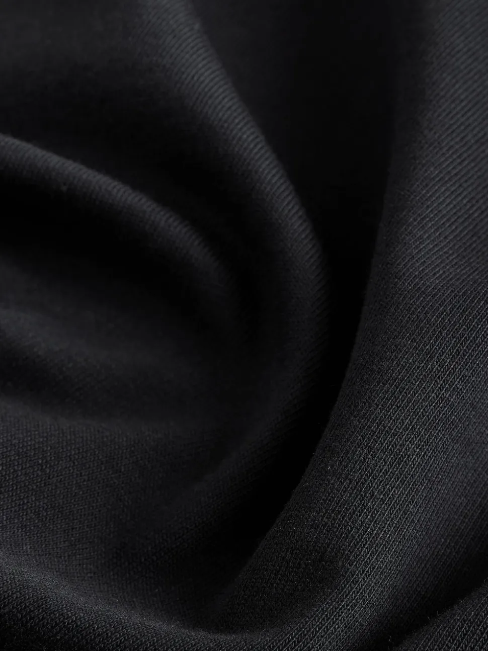 Black Long Sleeve Relaxed Fit Heavyweight T-Shirt