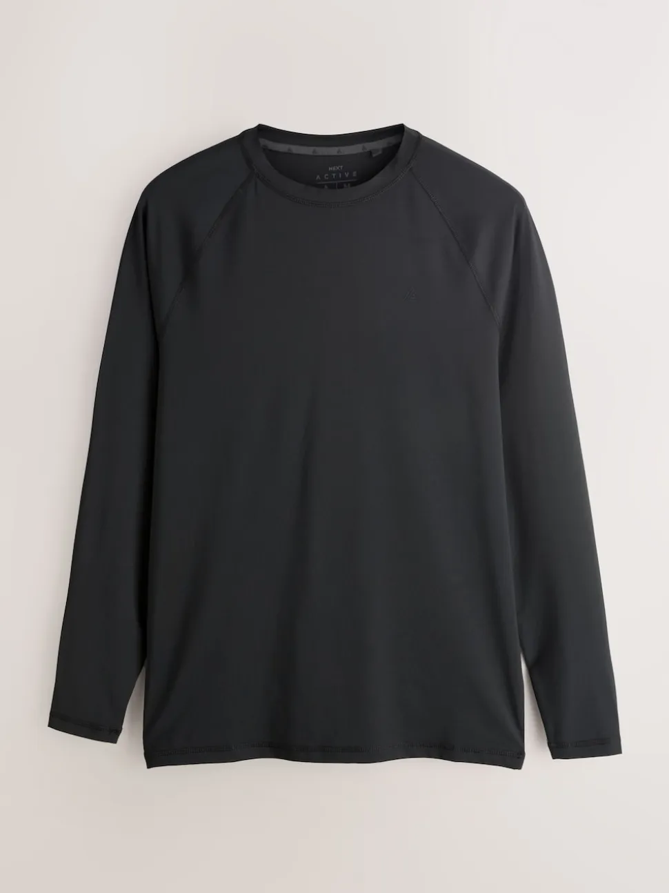 Black Long Sleeve Tee Active Thermal Base Layer