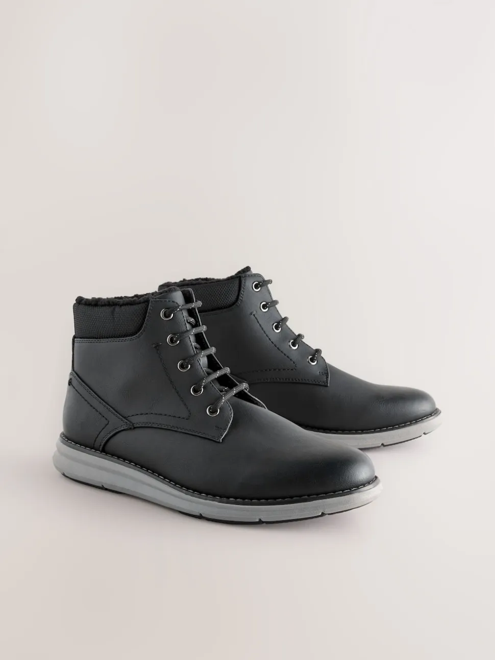 Black Low Casual Boots