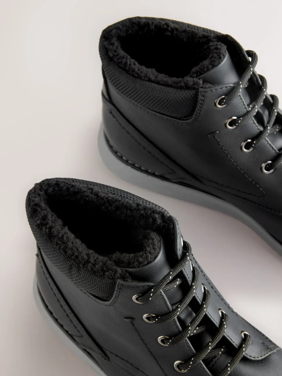 Black Low Casual Boots