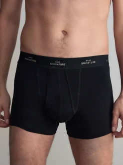 Black Metallic 4 pack Signature A-Fronts Boxers