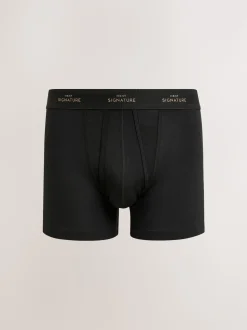 Black Metallic 4 pack Signature A-Fronts Boxers