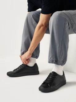 Black Minimal Trainers