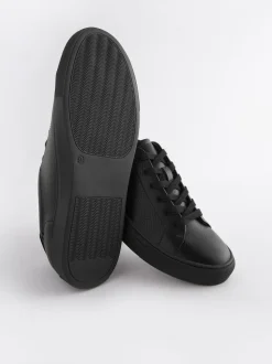 Black Minimal Trainers