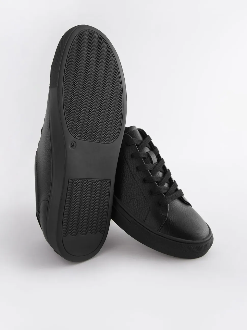 Black Minimal Trainers