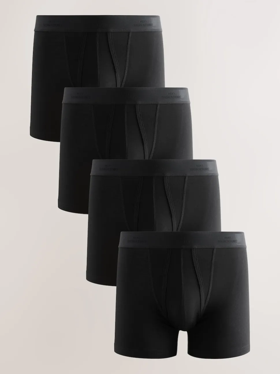 Black Modal 4 pack Signature A-Fronts Boxers