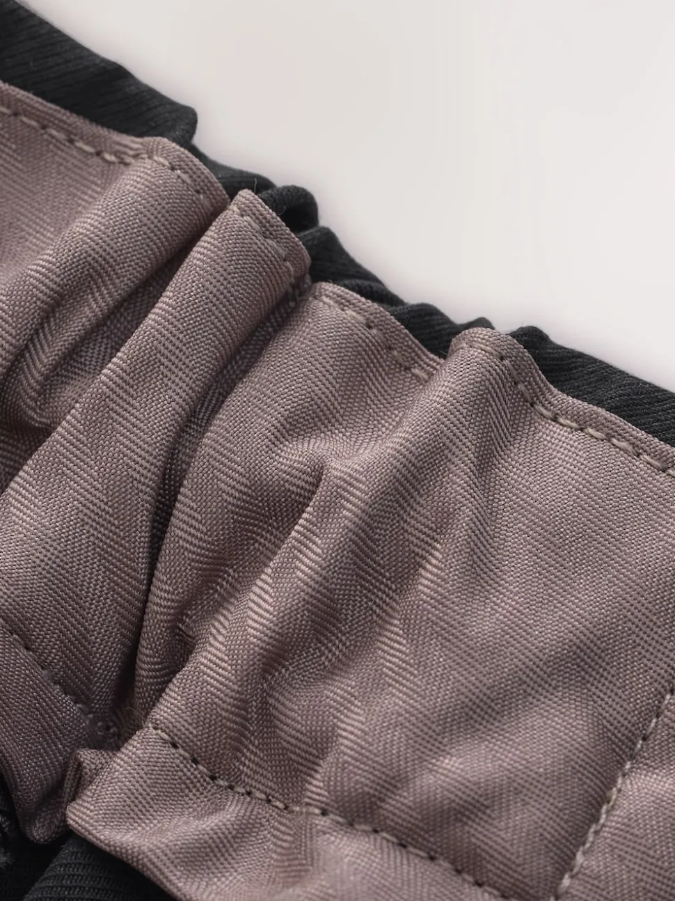 Black Muscle Fit N.Premium Smart Cotton TENCEL™ Lyocell Blend Chinos With Comfort Waistband