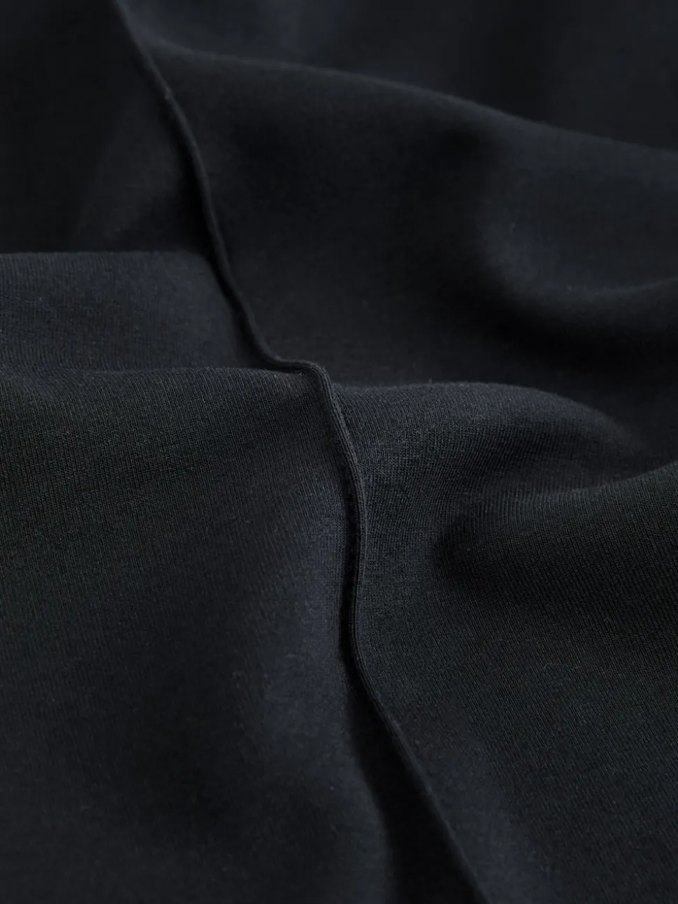 Black N. Premium Soft Touch Scuba Slim Fit Open Joggers