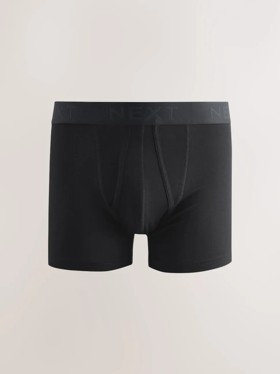 Black Neutral Waistband A-Front Boxers 10 Pack