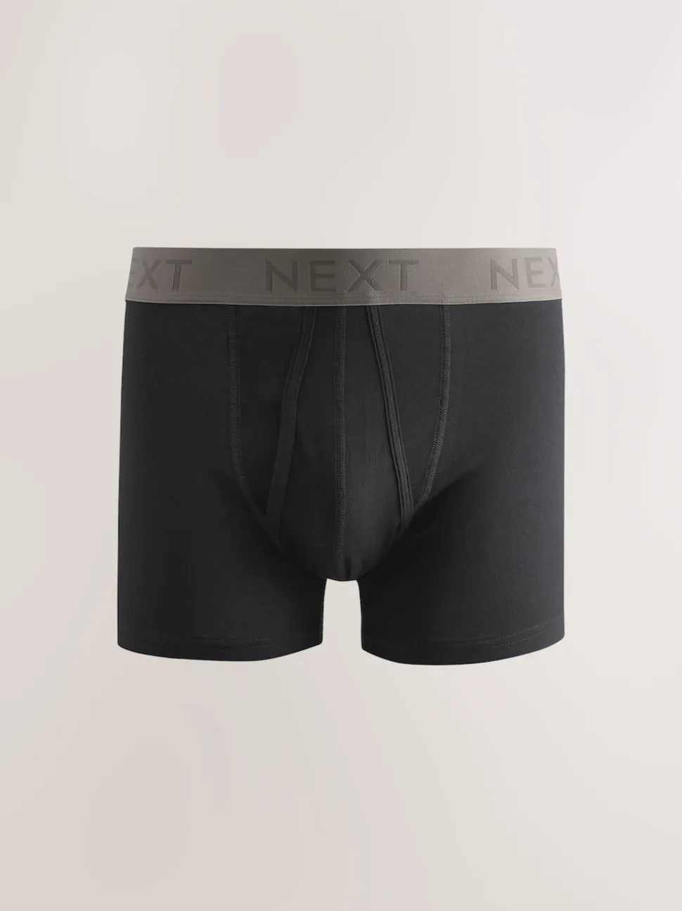 Black Neutral Waistband A-Front Boxers 10 Pack