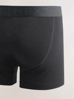 Black Neutral Waistband A-Front Boxers 10 Pack