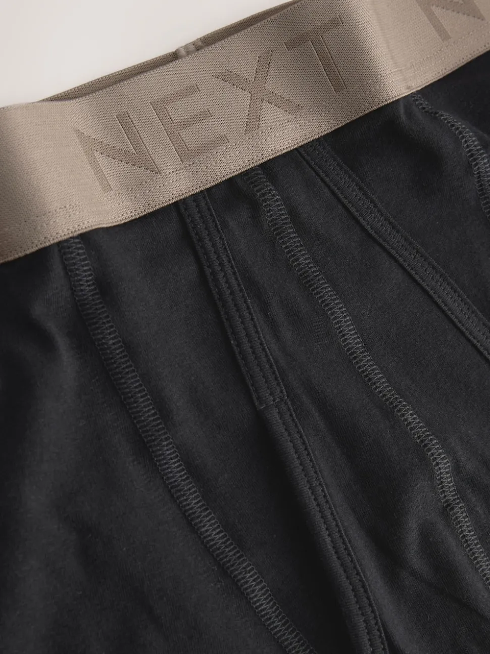 Black Neutral Waistband A-Front Boxers 10 Pack