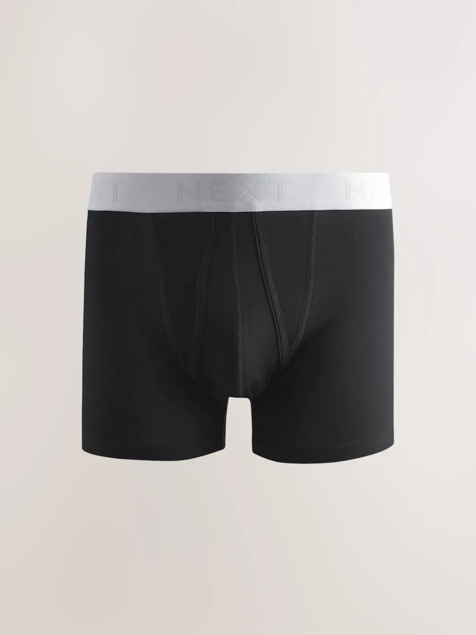 Black Neutral Waistband A-Front Boxers 10 Pack