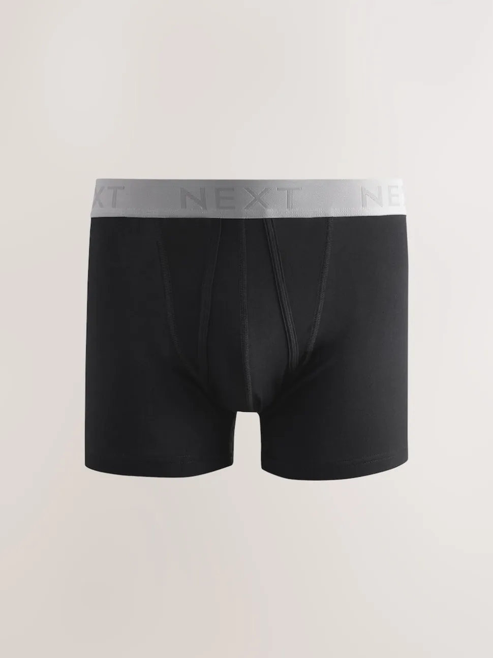 Black Neutral Waistband A-Front Boxers 10 Pack