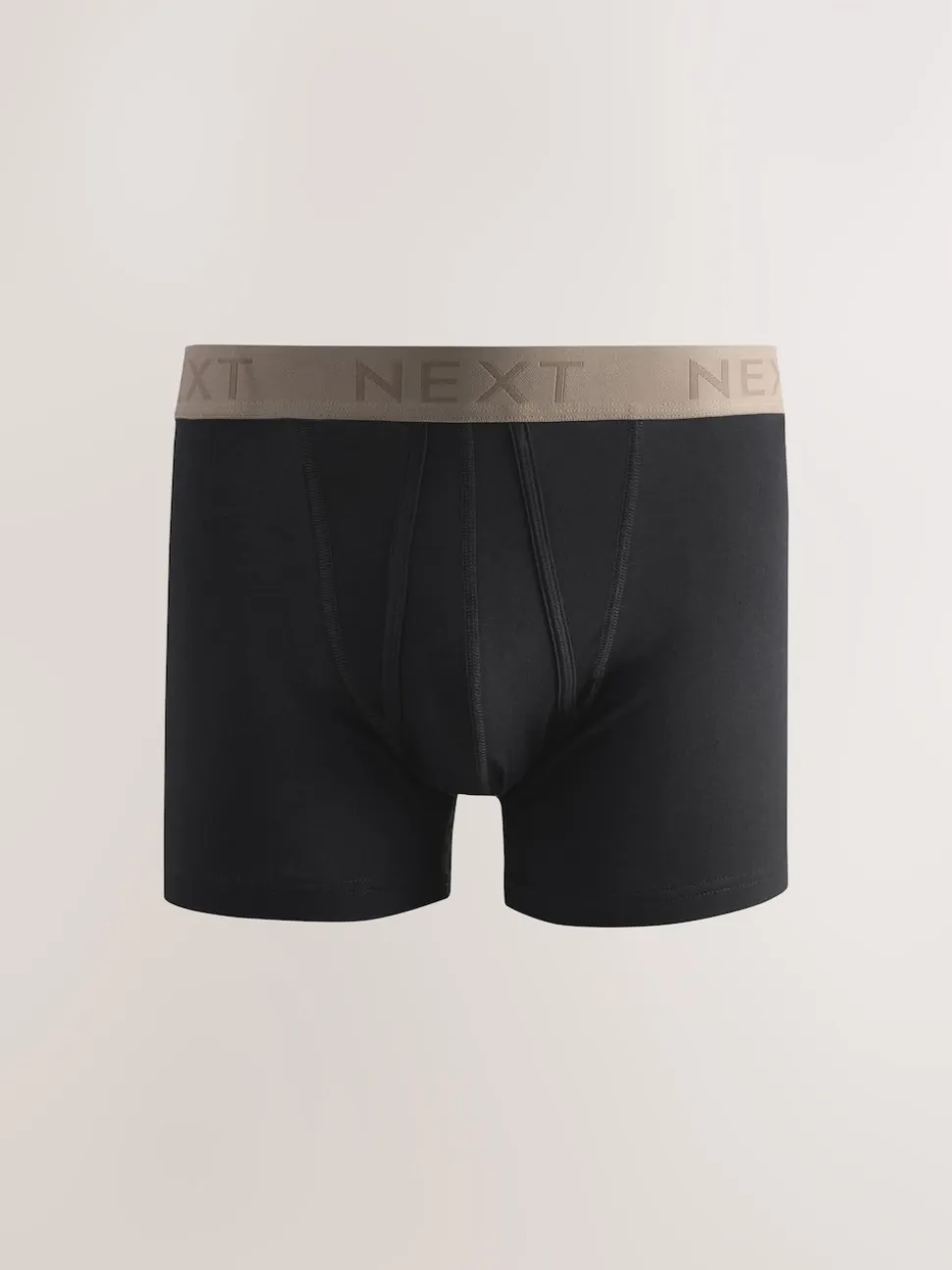 Black Neutral Waistband A-Front Boxers 10 Pack
