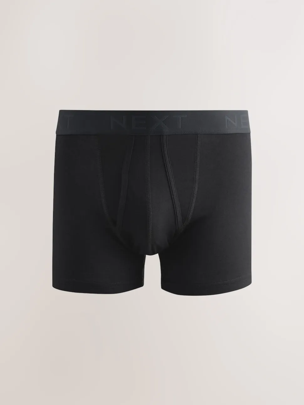 Black Neutral Waistband A-Front Boxers 10 Pack
