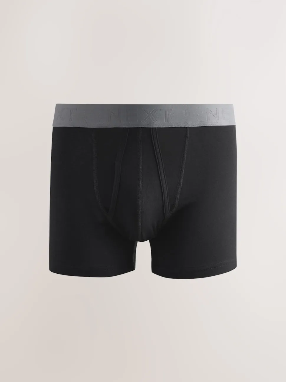 Black Neutral Waistband A-Front Boxers 10 Pack