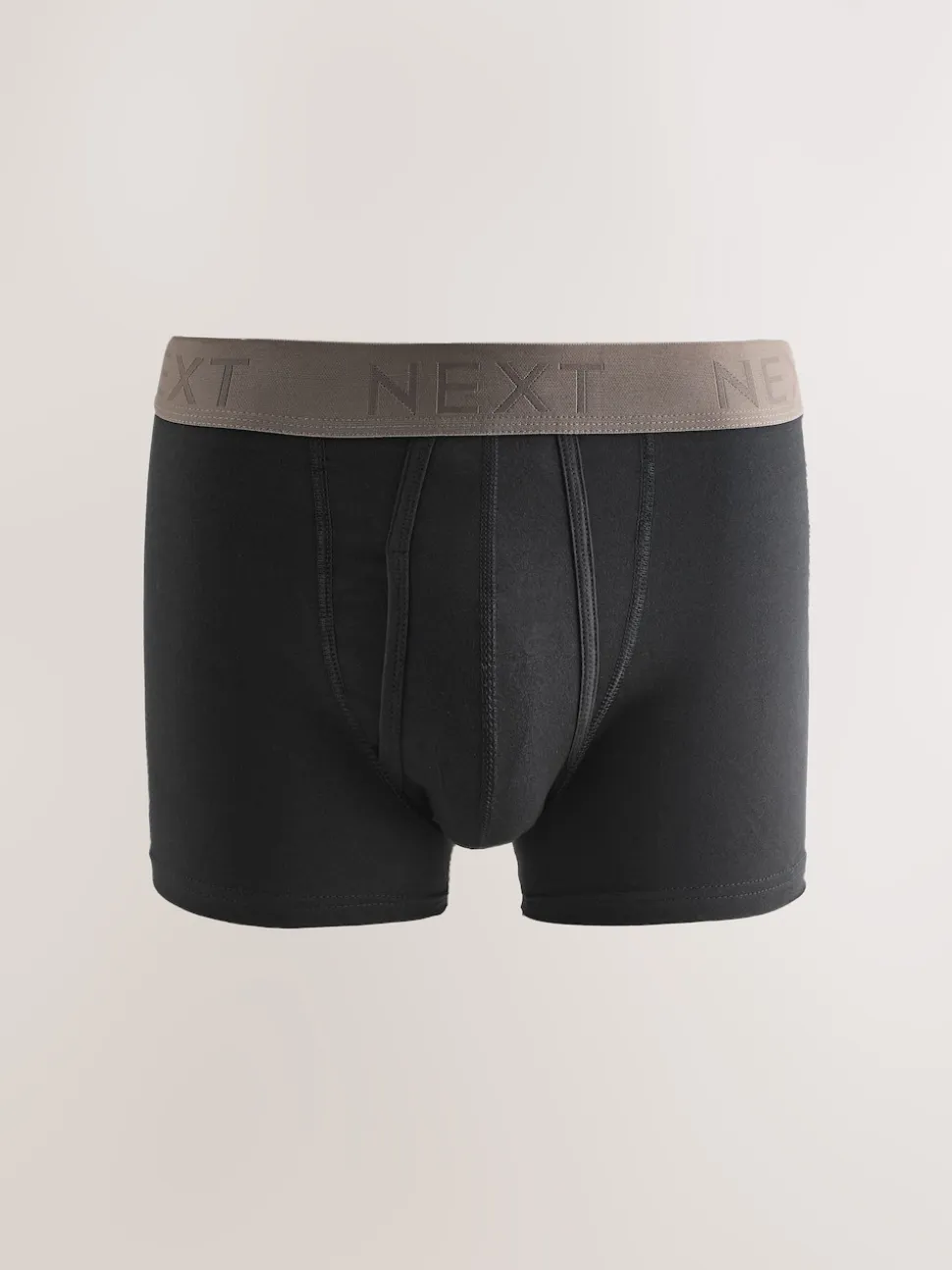 Black Neutral Waistbands A-Front Boxers 10 Pack