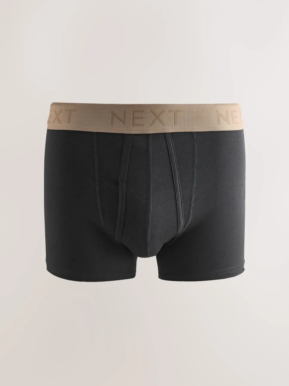 Black Neutral Waistbands A-Front Boxers 10 Pack