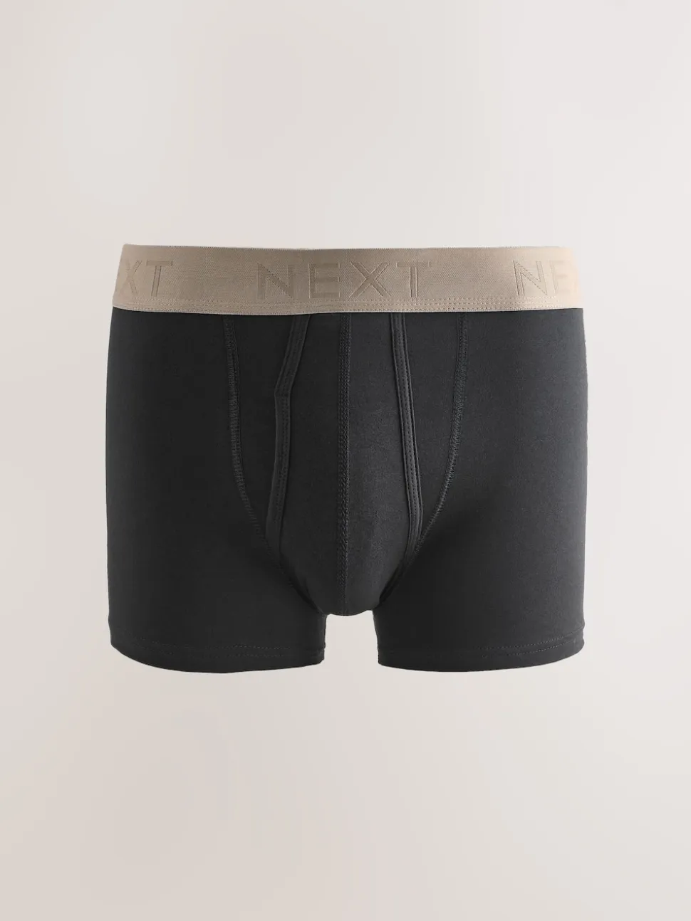 Black Neutral Waistbands A-Front Boxers 10 Pack
