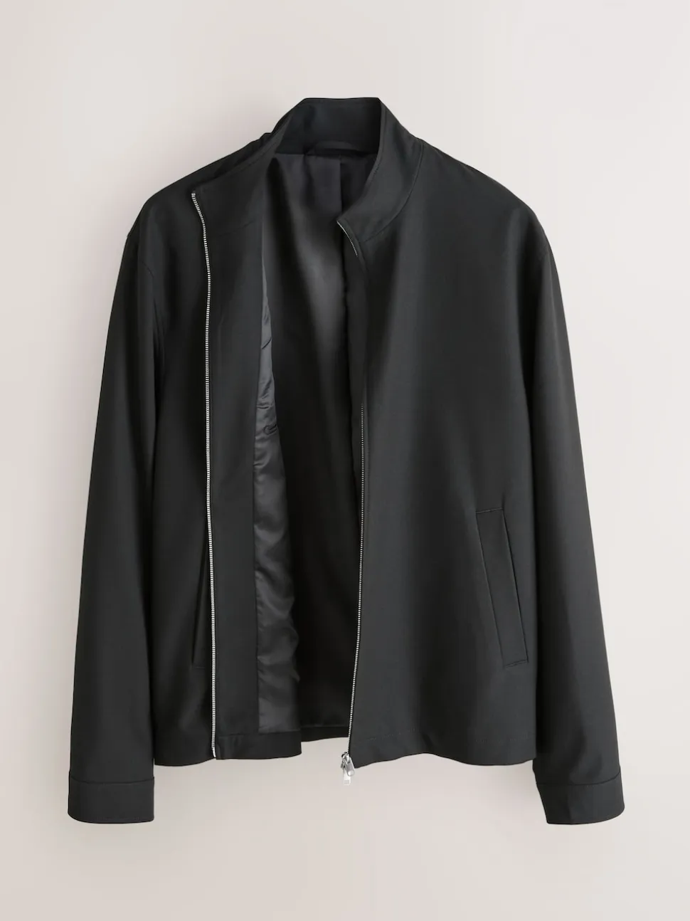 Black N.Premium Motionflex Smart Funnel Jacket with Stretch