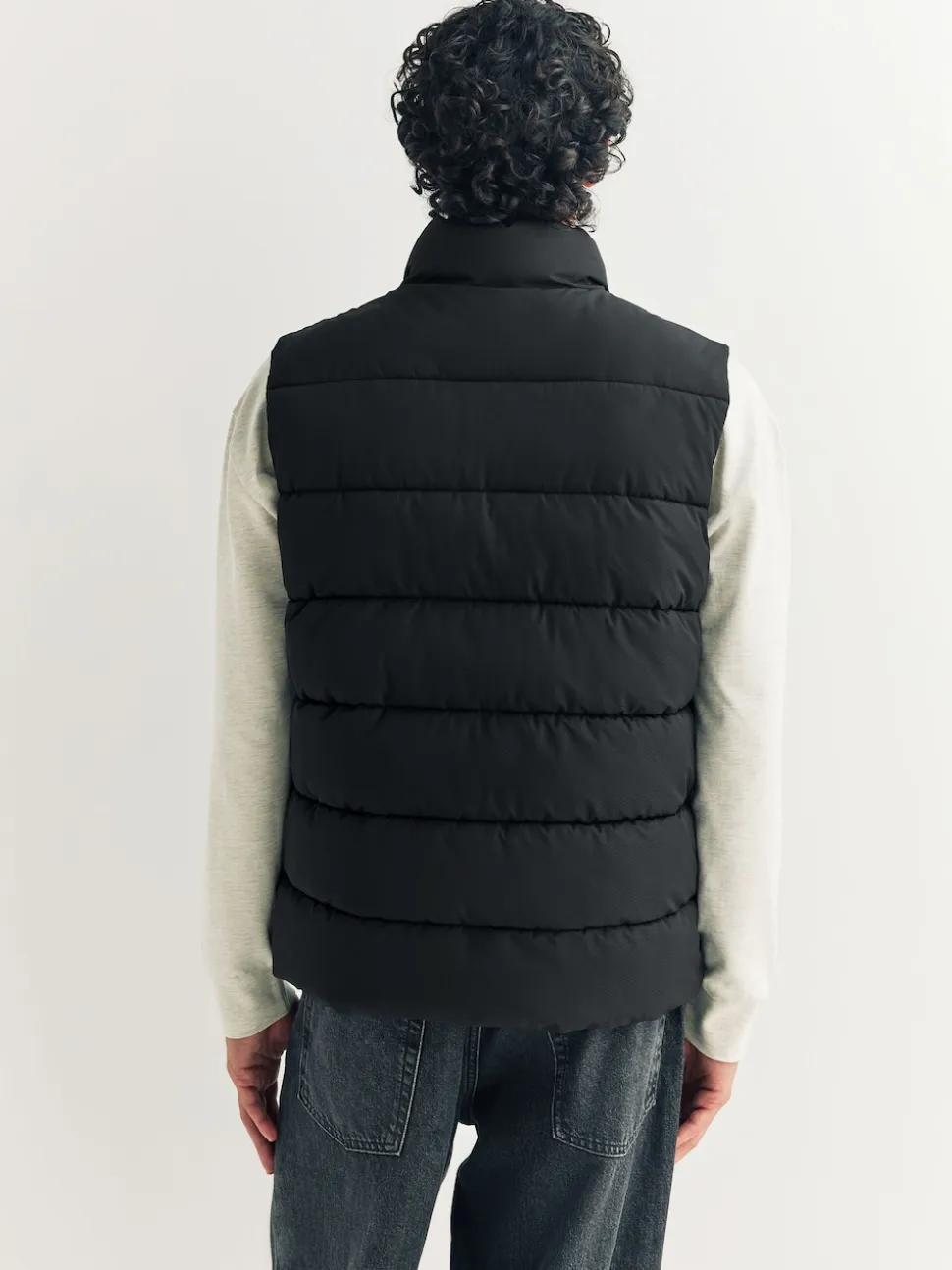 Black N.Premium Textured Premium Parka Jacket