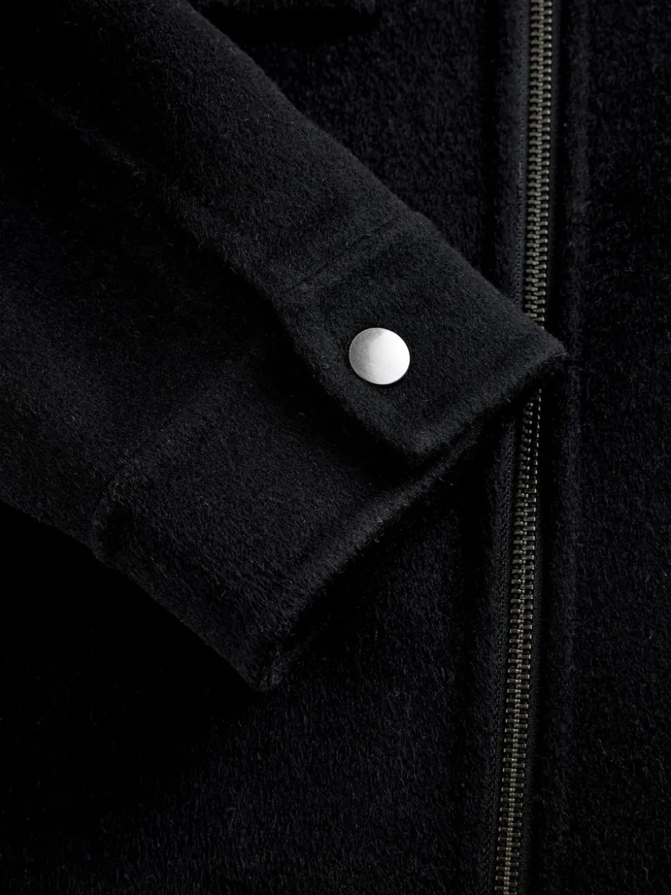 Black N.Premium Wool Rich Soft Touch Jacket