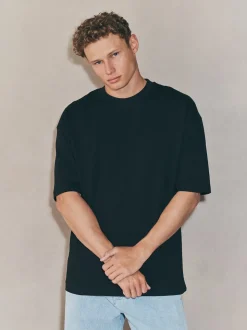 Black Oversized Fit EDIT Heavyweight T-Shirt