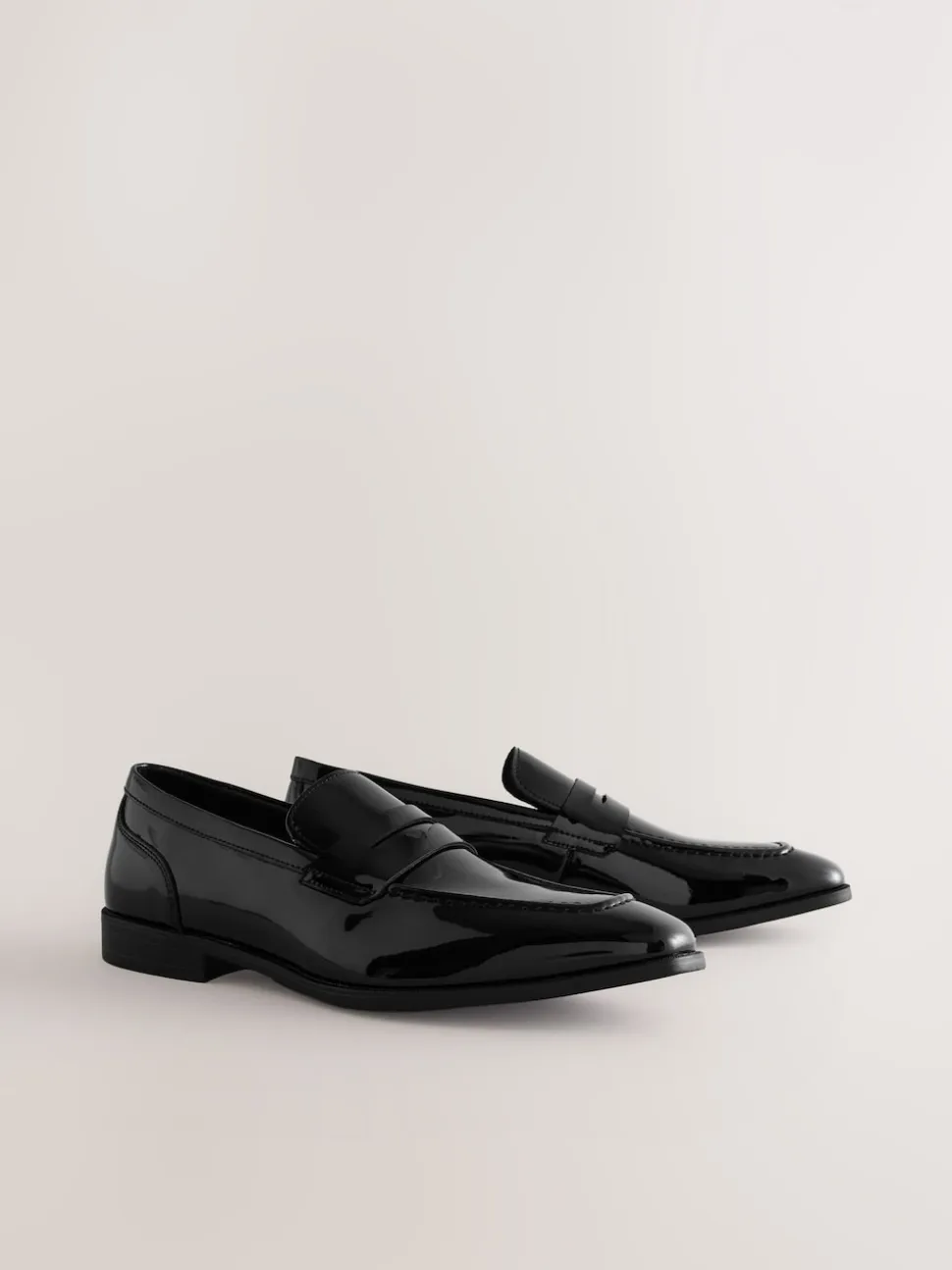Black Patent Loafers