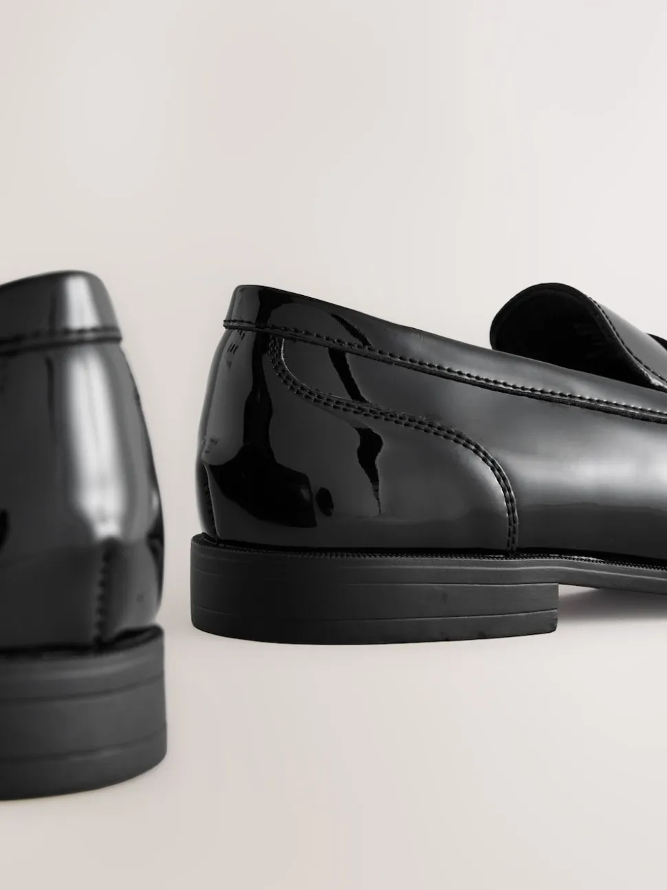 Black Patent Loafers