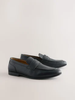 Black Penny Loafers