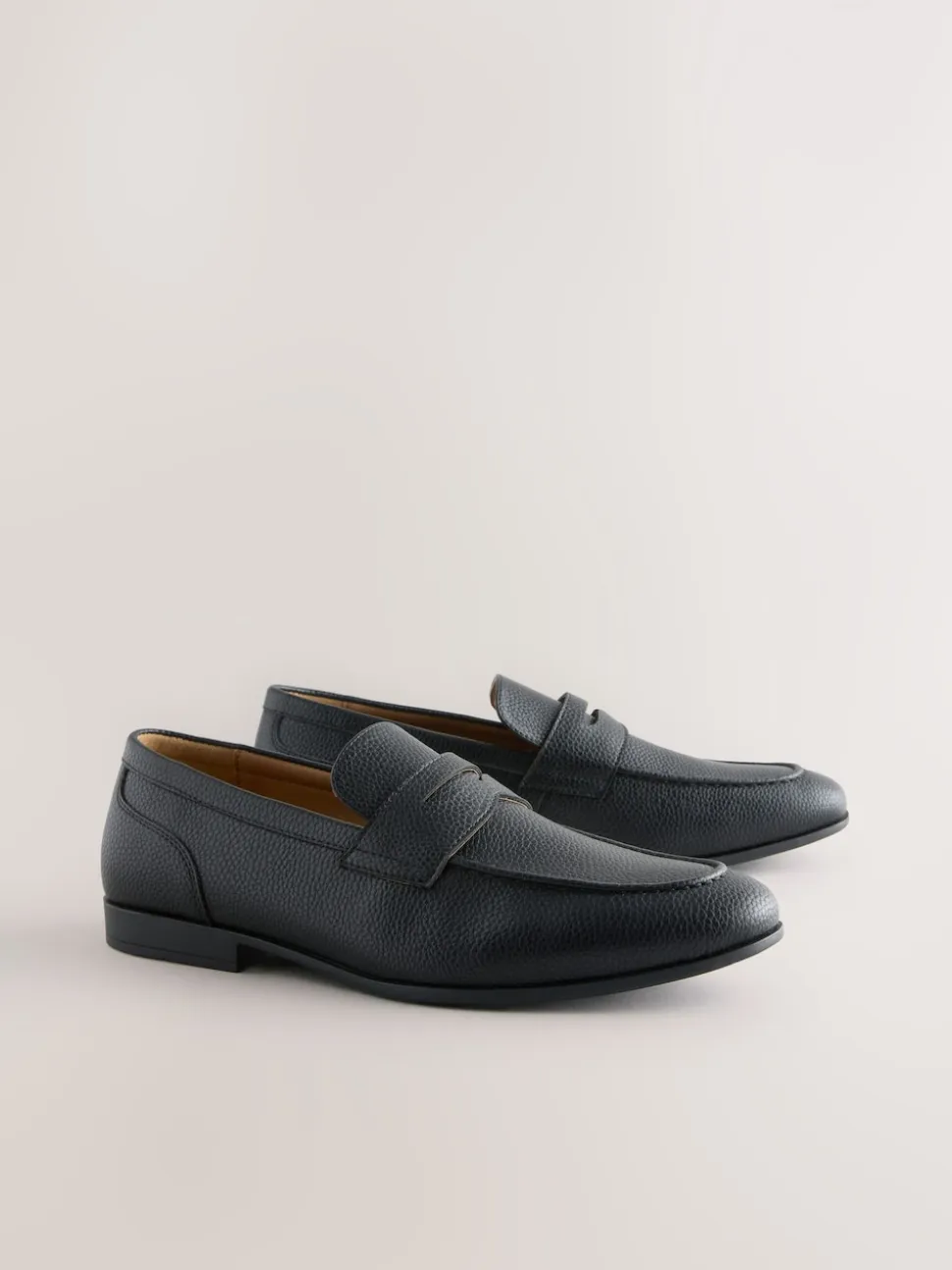Black Penny Loafers