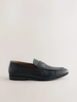 Black Penny Loafers