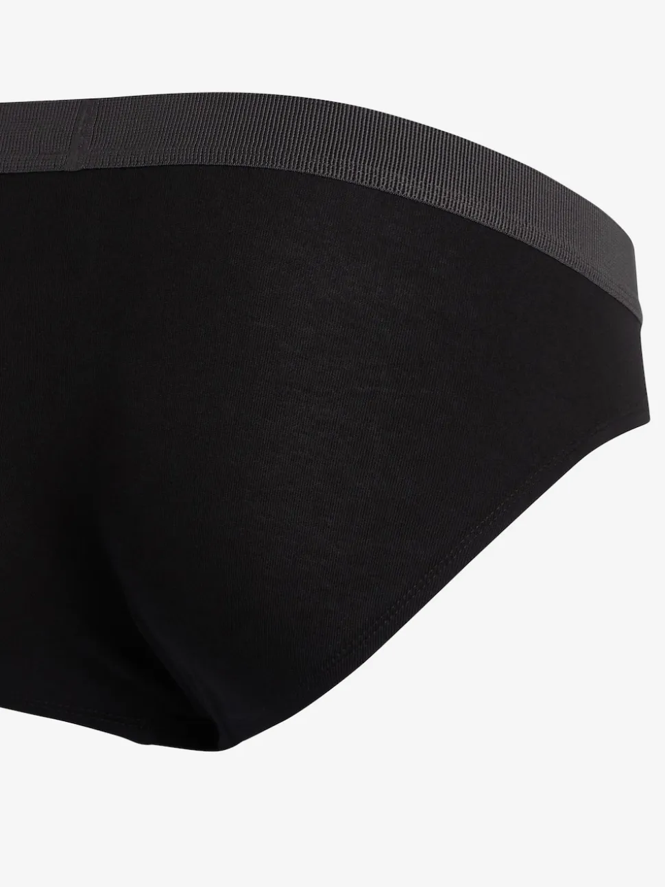 Black Pure 100% Cotton Briefs 4 Pack