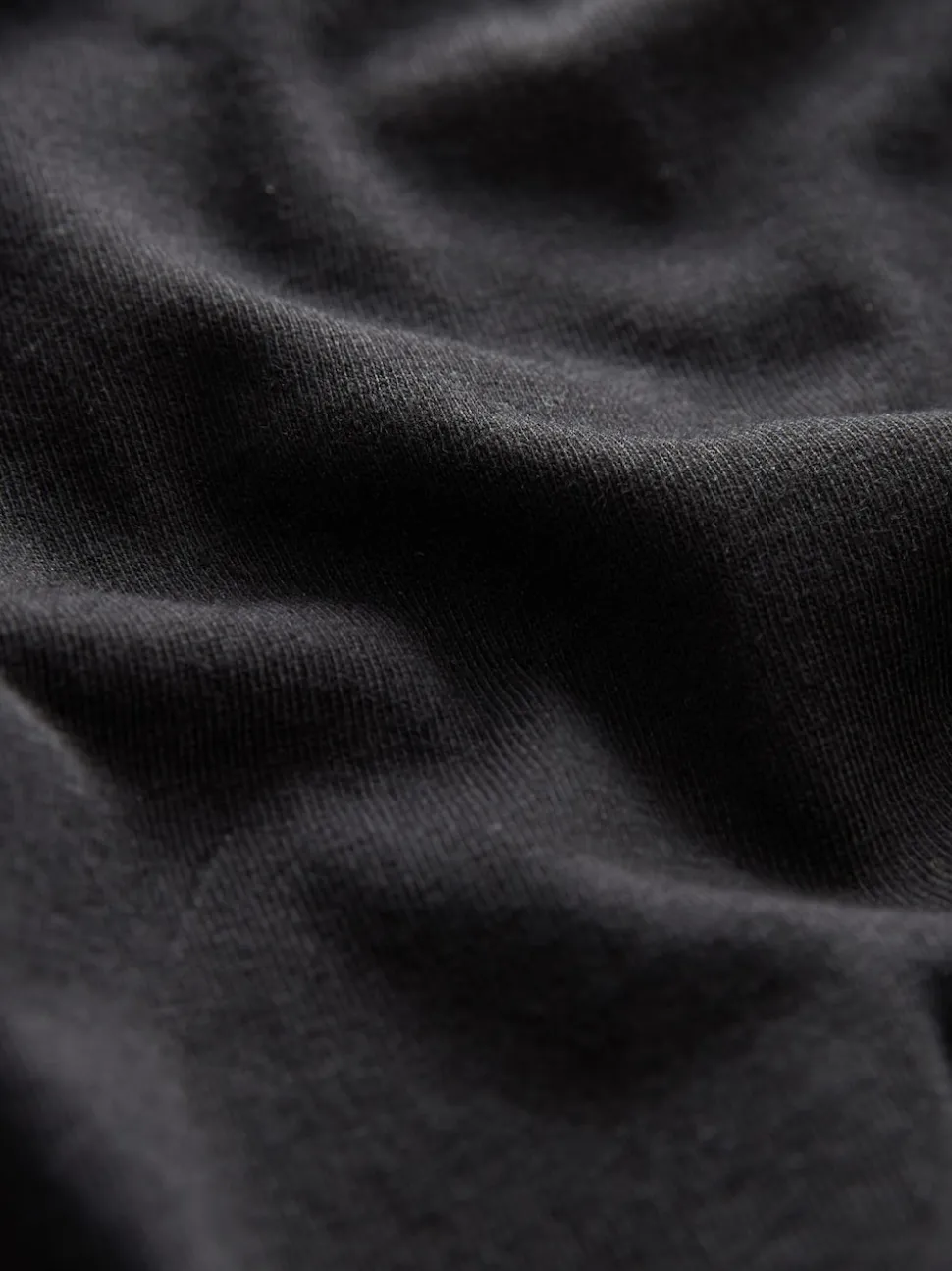Black Pure 100% Cotton Layering Vests 2 Pack