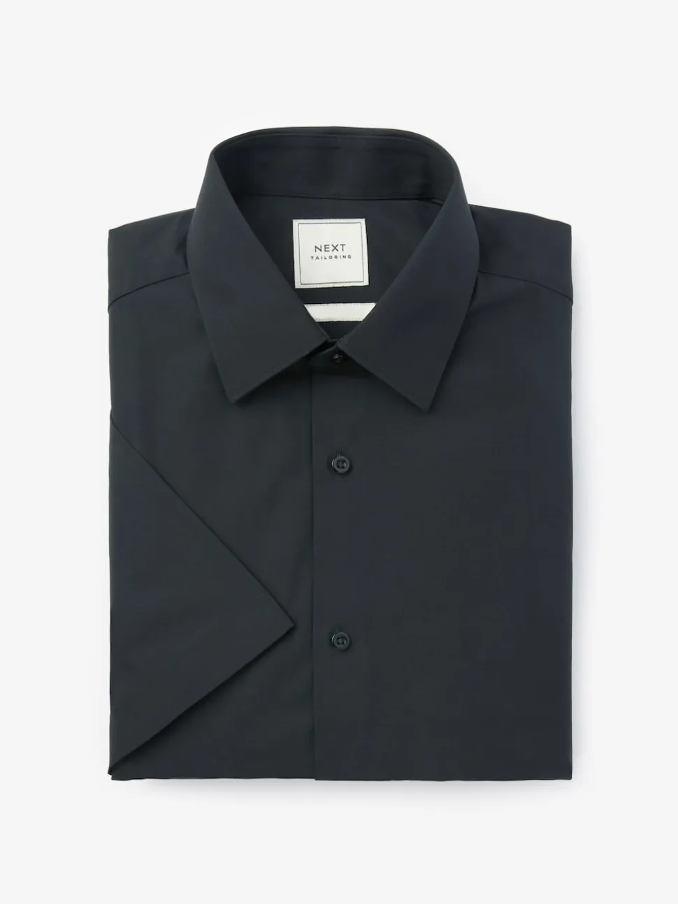 Black Regular Fit Easy Care Smart Shirt