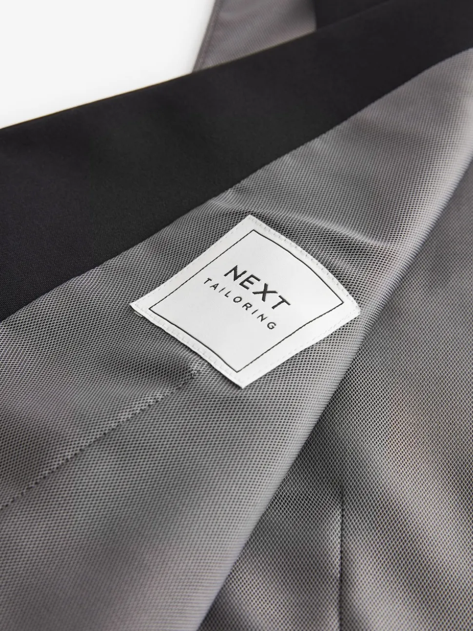 Black Regular Fit Essential Suit Waistcoat