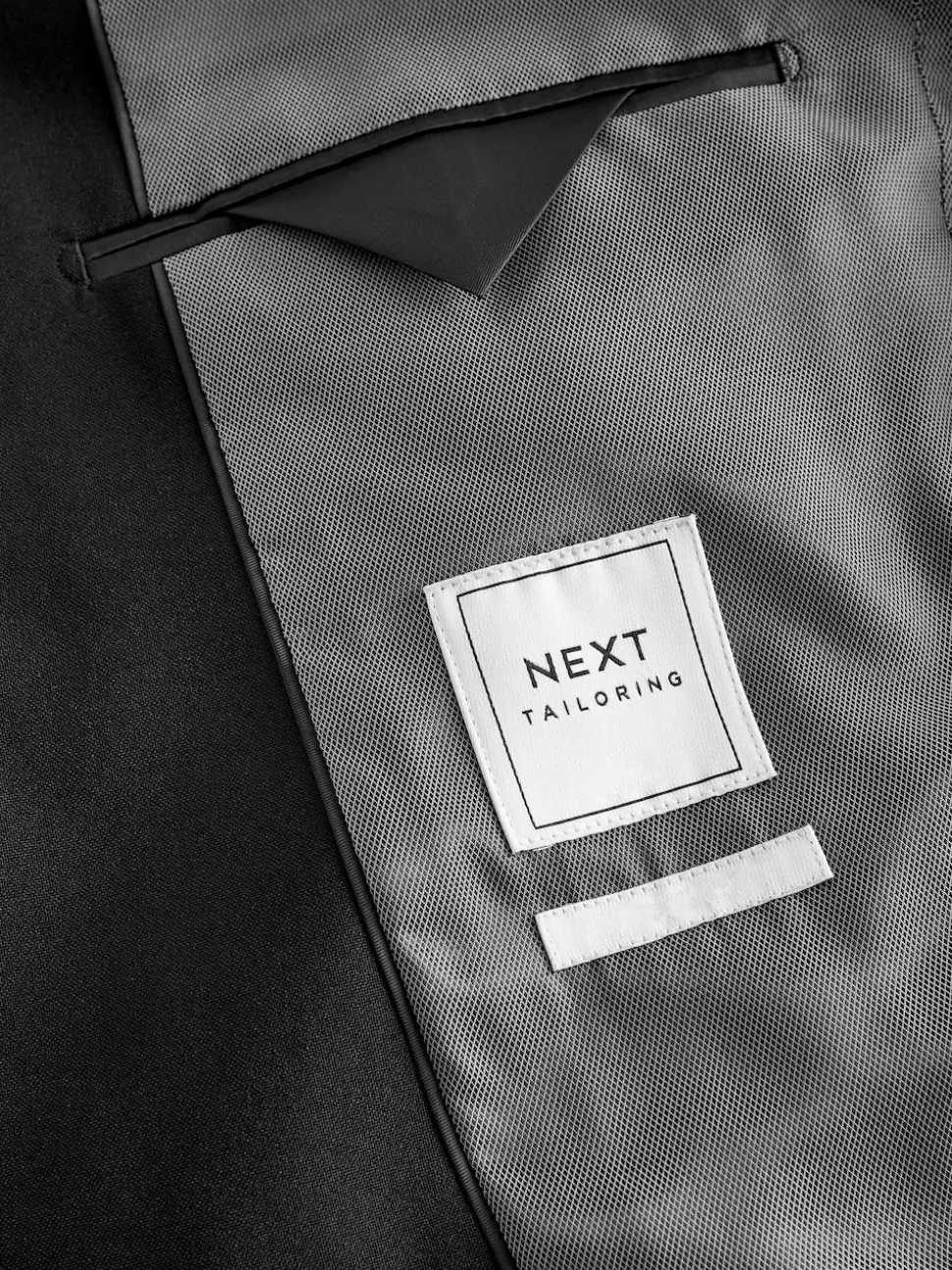 Black Regular Fit Essential Suit Jacket