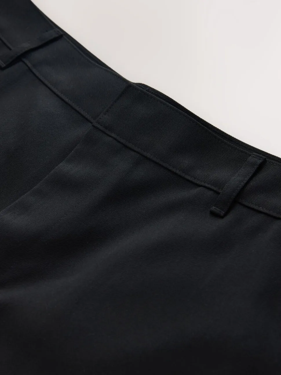 Black Regular Fit Plain Front Smart Shorts 2 Pack