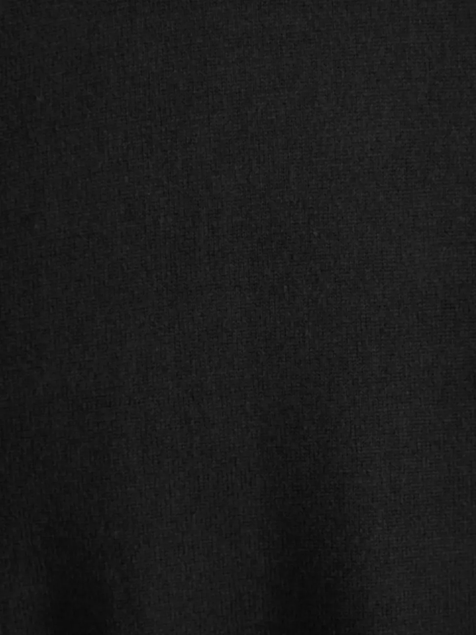 Black Regular Fit Pure Cotton Crew Jumper