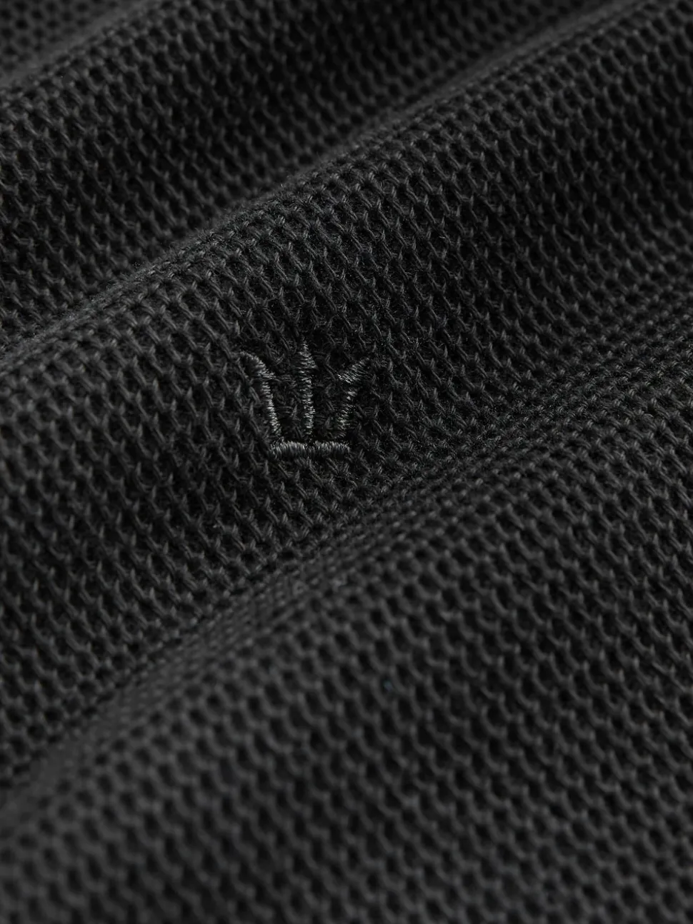 Black Regular Fit Short Sleeve Tipped Polo Shirt