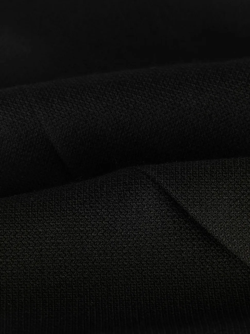 Black Regular Fit Signature Marzotto Wool Tuxedo Trousers With Side Tape Detail
