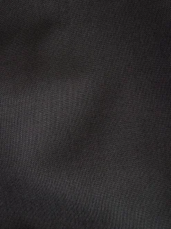 Black Regular Fit Signature Nova Fides 100% Italian Wool Tuxedo Suit Jacket