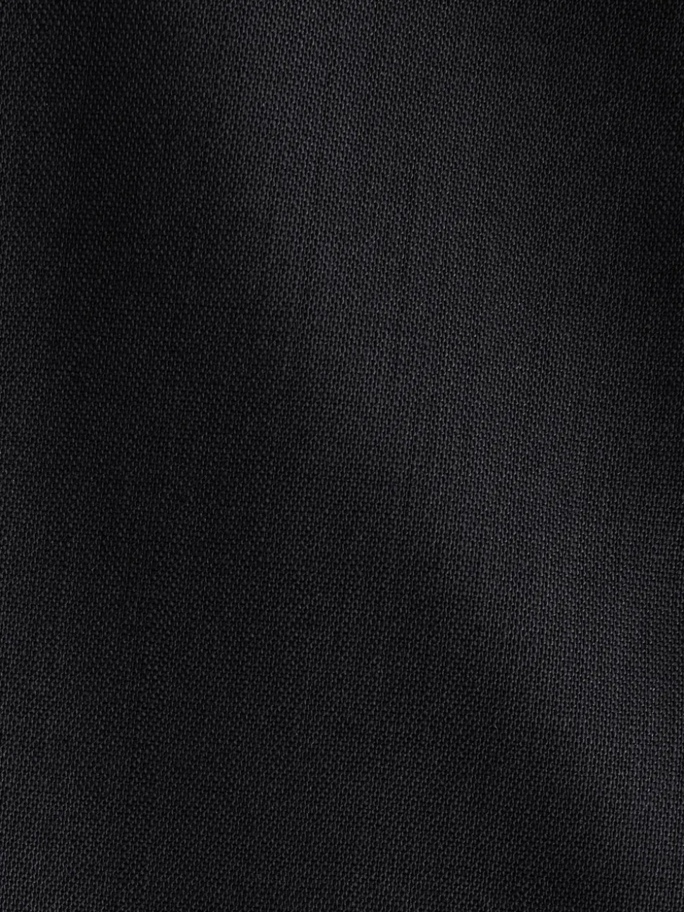 Black Regular Fit Signature Nova Fides 100% Italian Wool Tuxedo Suit Trousers